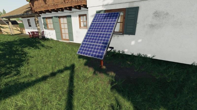 Солнечная панель SOLAR PANEL V1.0.0.0 для Farming Simulator 2019