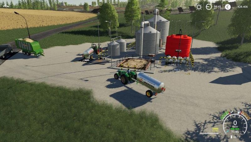 Производство компоста COMPOSTERA BY JG82 V1.0 для Farming Simulator 2019