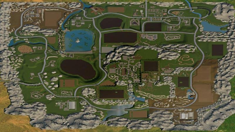 Карта R.D.C.FS19 V1.0.0.0 для Farming Simulator 2019