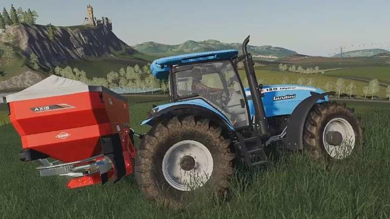 Трактор LANDINI LEGEND V1.0.0.0 для Farming Simulator 2019