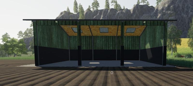 Гараж VEHICLE HALL / PASSAGE HALL V1.0.4 для Farming Simulator 2019