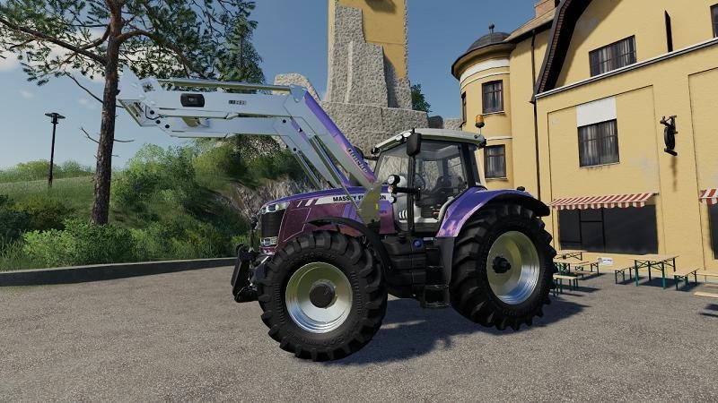 Трактор MELLI DESIGN MF-7700 V1.0 для Farming Simulator 2019