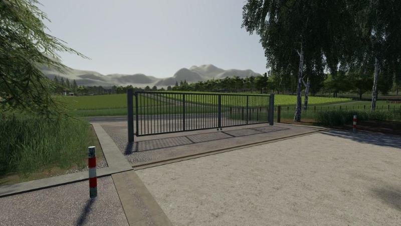 Объект GE METAL GATES PREFAB V2.0.0.0 для Farming Simulator 2019