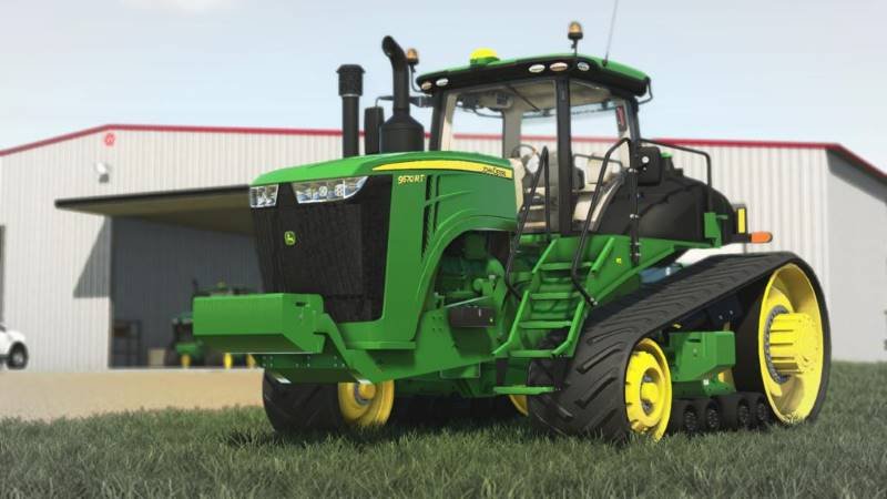 Трактор JOHN DEERE 9RT SERIES V1.0.0.0 для Farming Simulator 2019