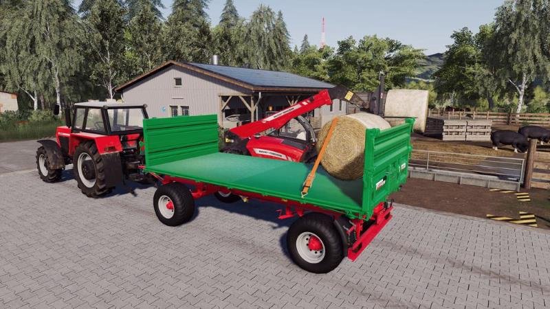 Прицеп KROGER HKD 150 V1.0.0.0 для Farming Simulator 2019