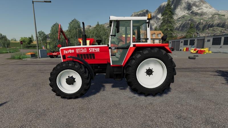 Трактор STEYR 8130A TURBO SK2 BASIC V1.0 для Farming Simulator 2019