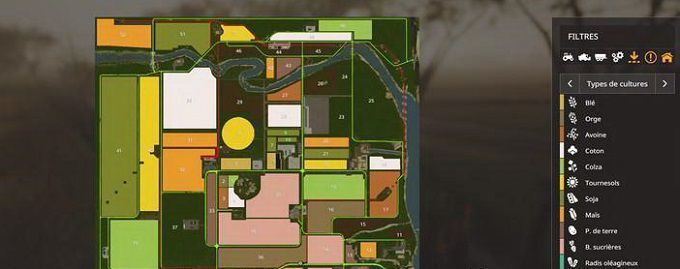 Карта Легенды Америки/USA Legend v 3.0 для Farming Simulator19 (v1.4)