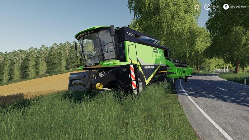 Комбайн DEUTZ-FAHR HTS 6095 V1.0.0.1 для Farming Simulator 2019