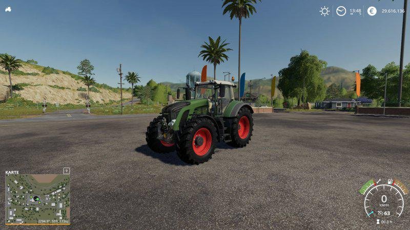 Трактор FENDT 900 SCR (NOT FINAL) V1.0 для Farming Simulator 2019
