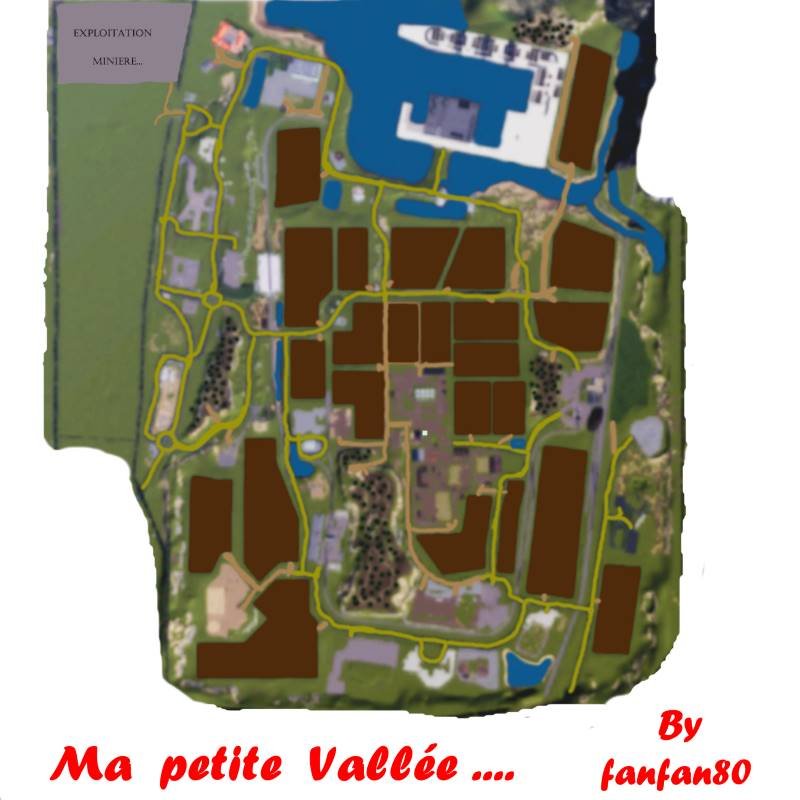 Карта MA PETITE VALLEE V2.0 для Farming Simulator 2019
