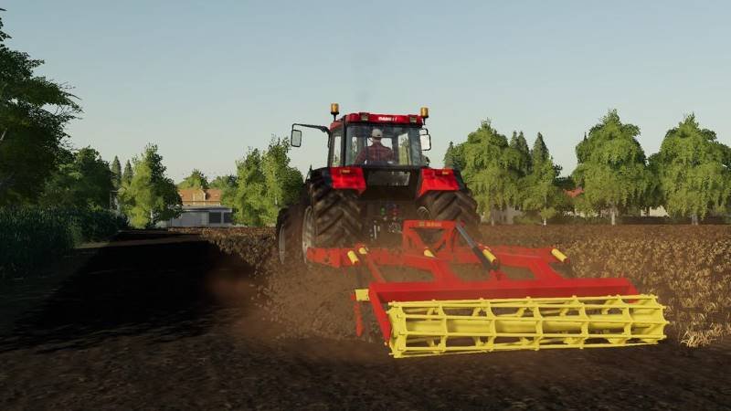 Культиватор VADERSTAD CULTUS 300/350 V1.1.0.0 для Farming Simulator 2019