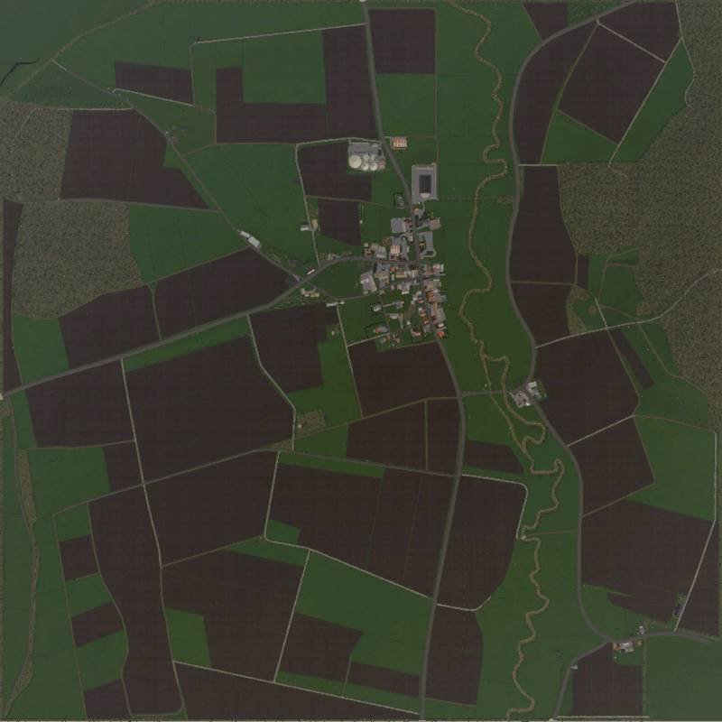 Карта UNGETSHEIM MAP V1.2 для Farming Simulator 2019