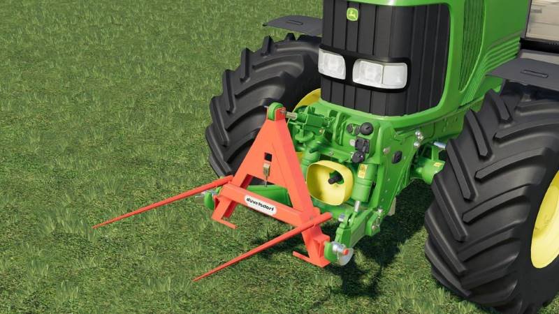 Вилы для тюков COUPLER BALE FORK V1.0.0.0 для Farming Simulator 2019