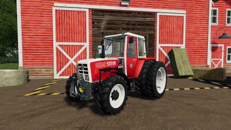 Трактор STEYR 8080 TURBO SK1 V1.1 для Farming Simulator 2019