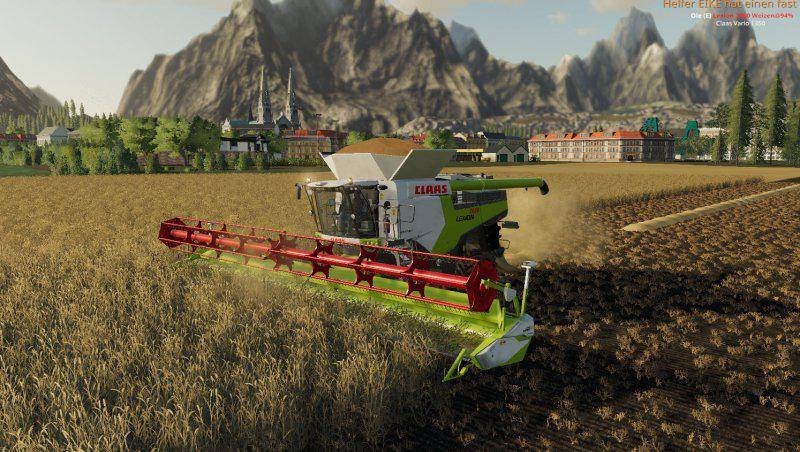 Комбайн CLAAS LEXION 2080 PROTOTYPE V1.0.0.0 для Farming Simulator 2019
