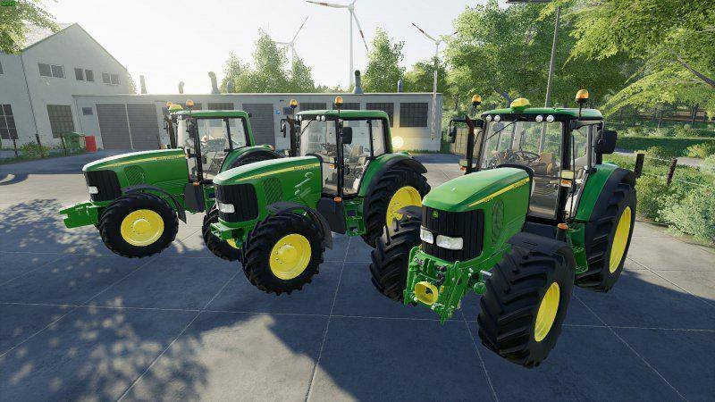 Трактор JOHN DEERE 6X20 SERIES V1.0.0.0 для Farming Simulator 2019