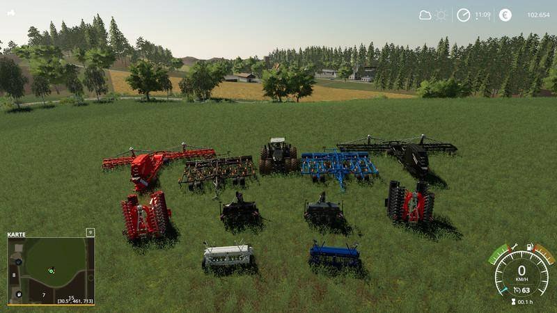 Пак AMAZONE MOD PACK V1.0.0.0 для Farming Simulator 2019