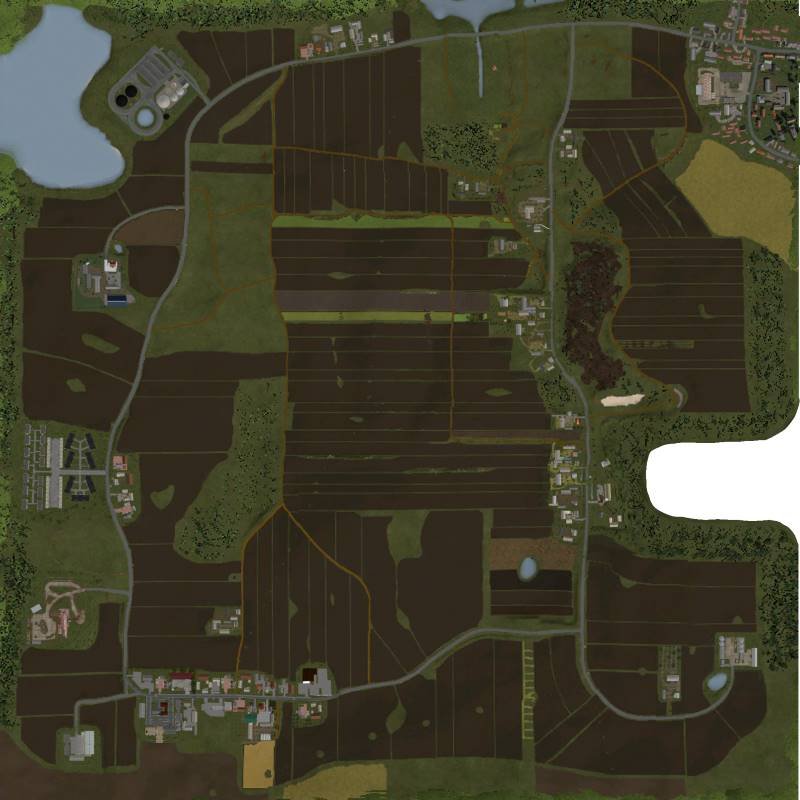 Карта WSCHODNIA DOLINA V1.1.0.0 для Farming Simulator 2019
