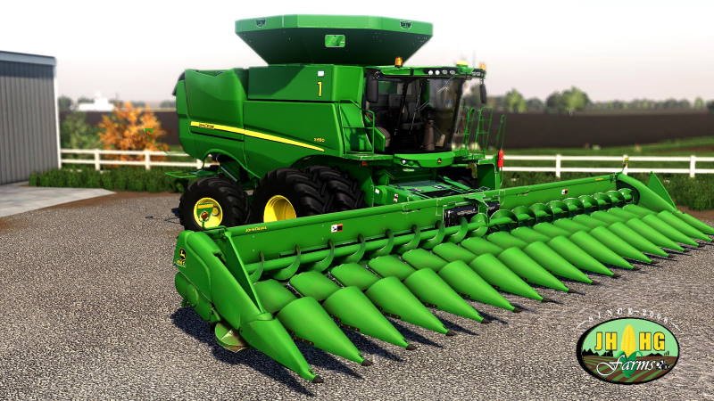 Пак кукурузных жаток JOHN DEERE 616C/716C OFFICIAL V1.0.0.0 для Farming Simulator 2019