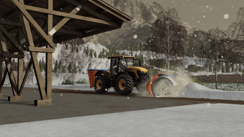 Снегоуборочный пак Hauer Snow Pack v1.0.2.0 для Farming Simulator 2019