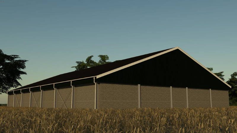 Хранилище CROP STORAGE V1.1.0.0 для Farming Simulator 2019