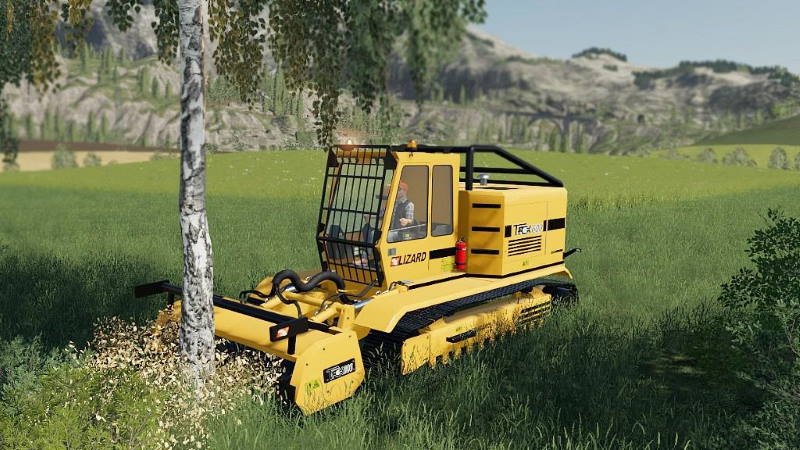 Корчеватель LIAZRD TREX600 V1.1.0.0 для Farming Simulator 2019