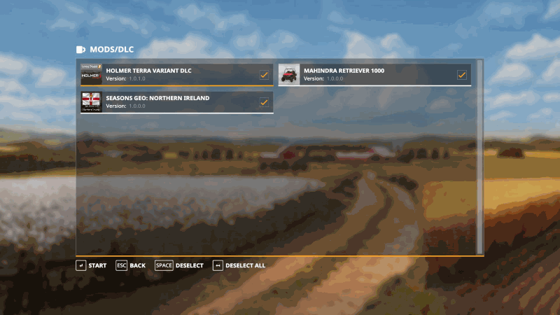 Мод GEO NORTHERN IRELAND V1.0 для Farming Simulator 2019