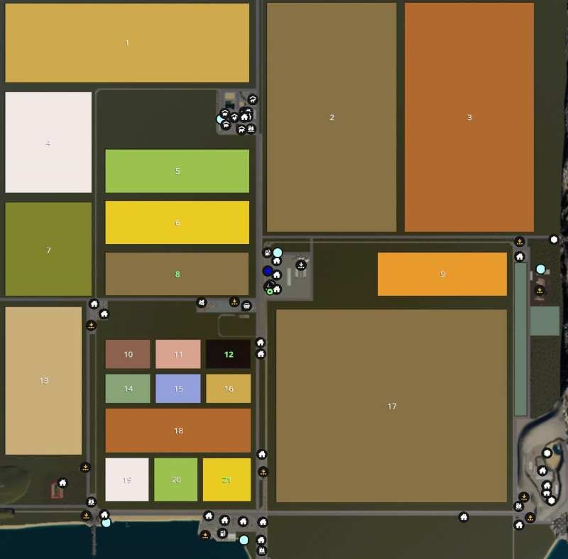 Карта YOGILAND MP V19.2 для Farming Simulator 2019