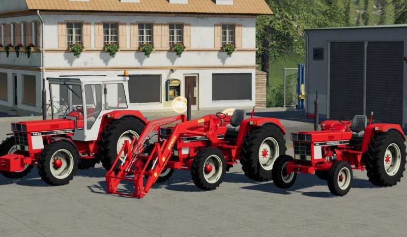 Трактор CASE IH 644-744-84SB V1.0 для Farming Simulator 2019