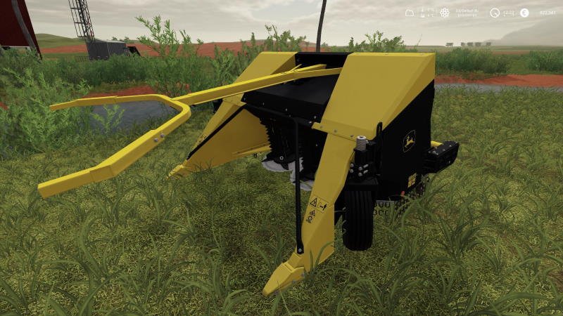 Жатка для тополя JOHN DEERE FB130 POPLAR CUTTER V1.5 для Farming Simulator 2019