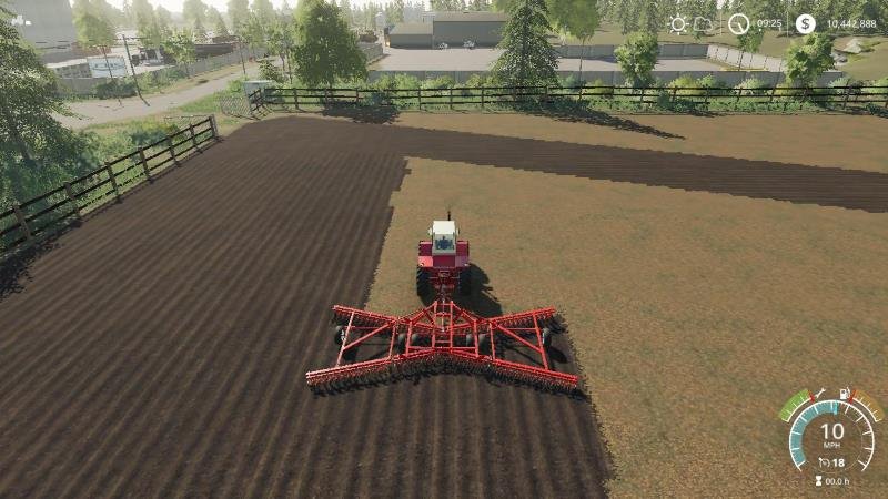 Плуг CASE IH PLOW USA STYLE V1.0 для Farming Simulator 2019