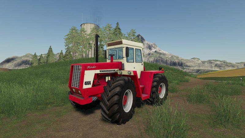 Трактор INTERNATIONAL HARVESTER 4166 V1.0.0.0 для Farming Simulator 2019