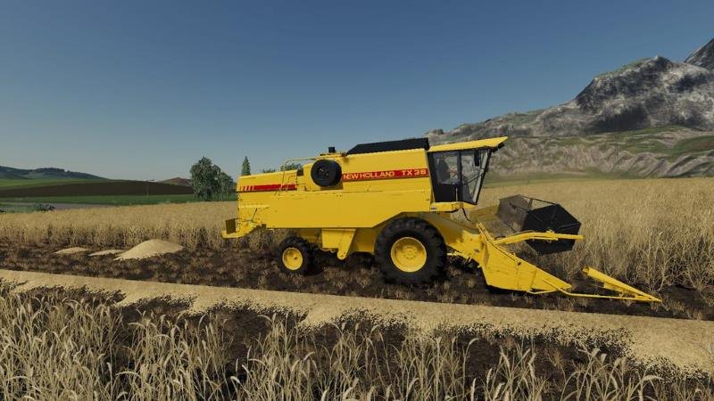 Комбайн NEW HOLLAND TX SERIES V1.0.0.0 для Farming Simulator 2019