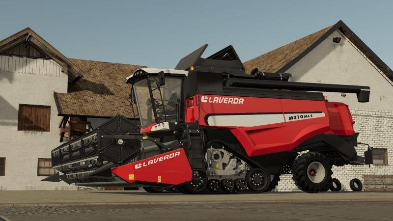 Комбайн LAVERDA M300 SERIES V2.0 для Farming Simulator 2019