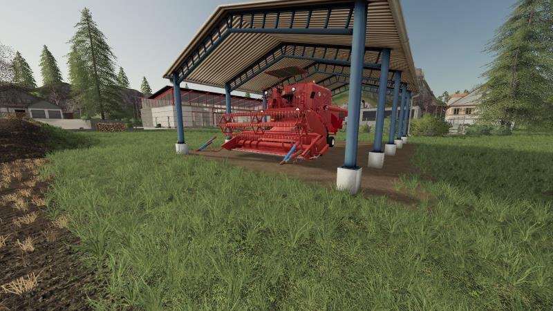 Навес POLISH SHED V1.0.0.0 для Farming Simulator 2019