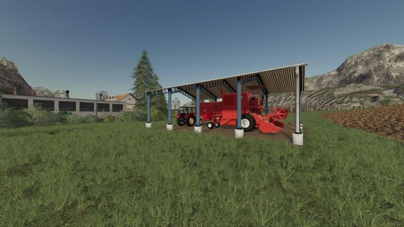 Навес POLISH SHED V1.0.0.0 для Farming Simulator 2019