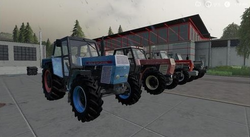 Скачать большой пак тракторов Zetor Crystal Pack v2.0 для Farming Simulator 2019