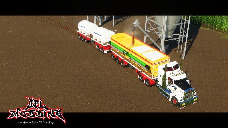 Полуприцеп заправщик COLE GROUPER V1.0 для Farming Simulator 2019