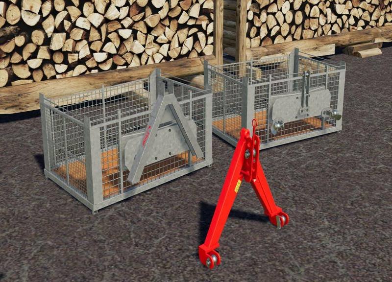 Навесной ящик FLIEGL TRANSPORT BOX V1.0.0.0 для Farming Simulator 2019