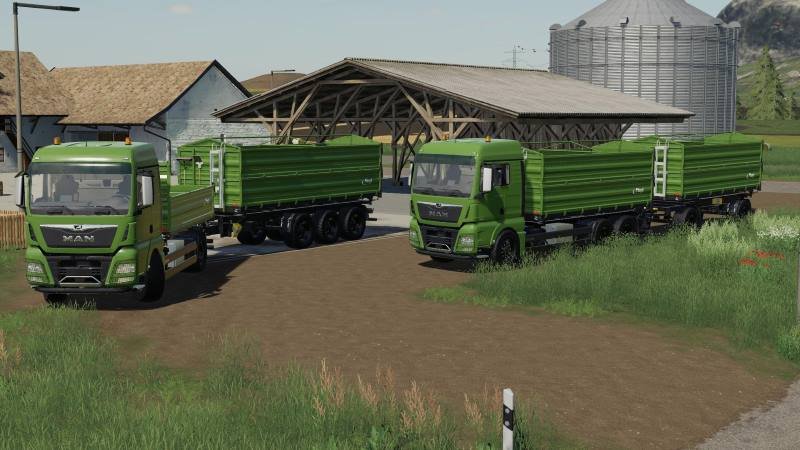 Пак FLIEGL TRANSPORTPACK V1.2 для Farming Simulator 2019