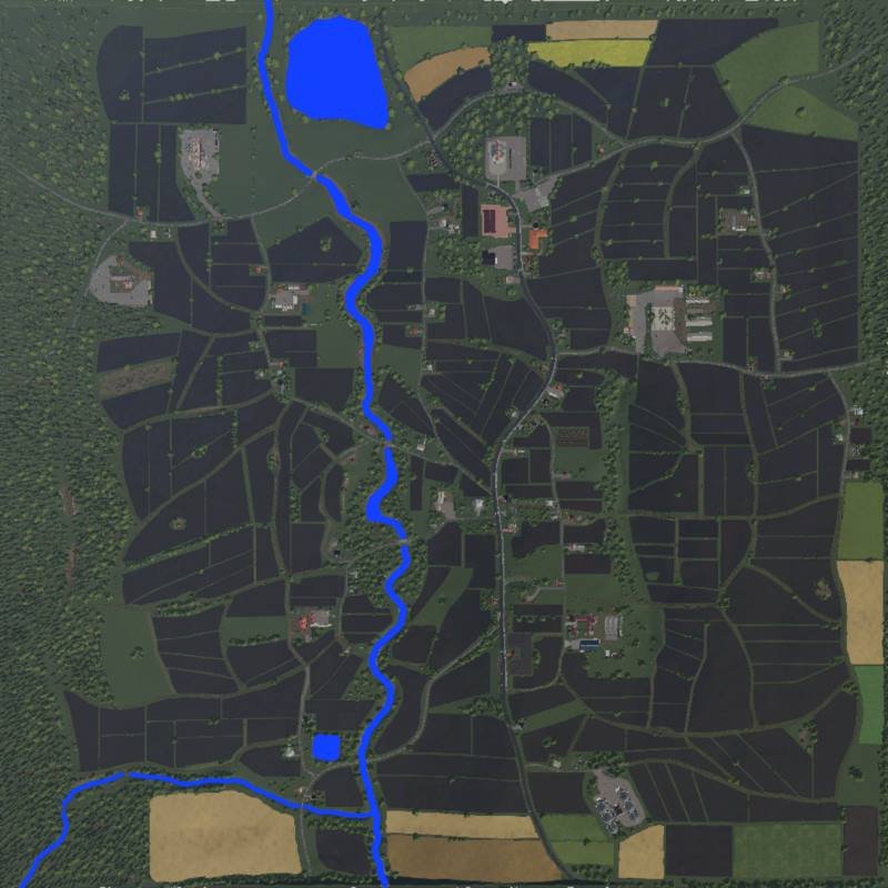 Карта MALOPOLSKA WIES V1.2.1 для Farming Simulator 2019