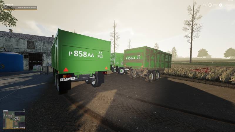 Прицеп ПТС 10 v 1.1 для Farming Simulator 2019