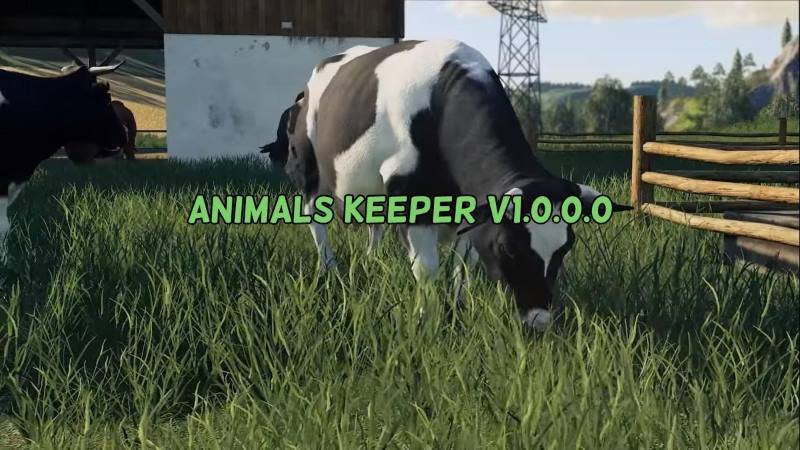 Скрипт ANIMALS KEEPER V1.0.0.5 для Farming Simulator 2019