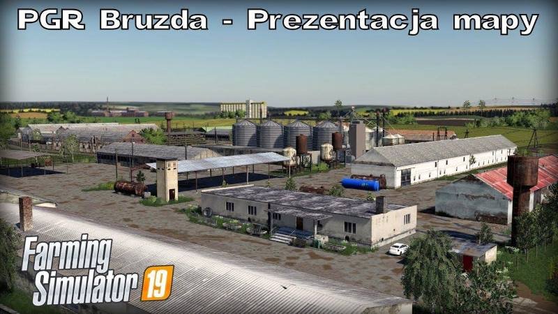 Карта PGR BRUZDA V1.1.1.0 для Farming Simulator 2019