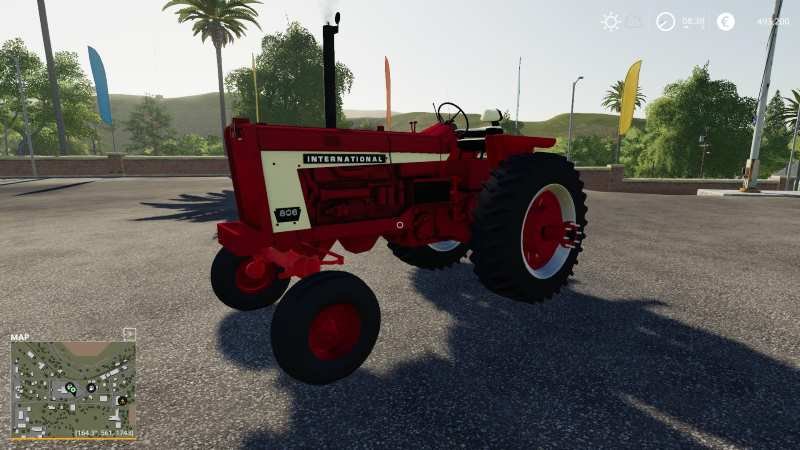 Трактор IH 806 V1.0 для Farming Simulator 2019