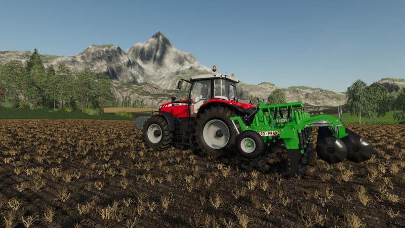 Культиватор DURO FRANCE SUBSOILER FOLDABLE V1.0 для Farming Simulator 2019