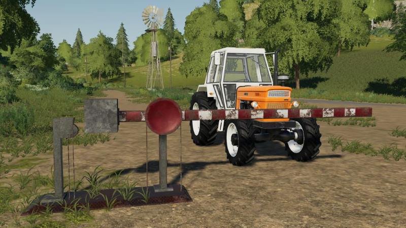 Пак шлагбаумов METAL BARRIER PACK V1.0.0.0 для Farming Simulator 2019