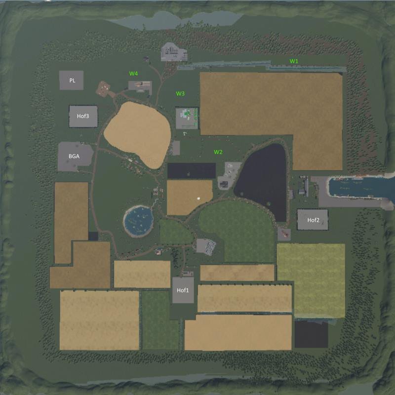 Карта DITHMARSCHEN V1.0.0.0 для Farming Simulator 2019