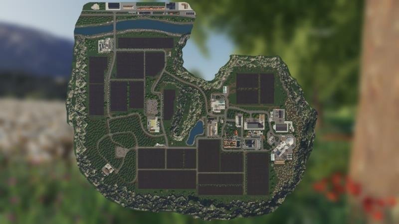 Карта MINIBRUNN MAP V2.3.1.0 для Farming Simulator 2019