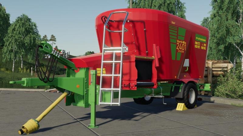 Кормосмеситель STRAUTMANN VERTIMIX 2401 V1.0.0.0 для Farming Simulator 2019
